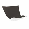 Howard Elliott Puff Chair Cover sunbrella Outdoor seascape Charcoal - Cover Only QC300-460